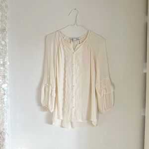 DVF • Silk Lace Blouse